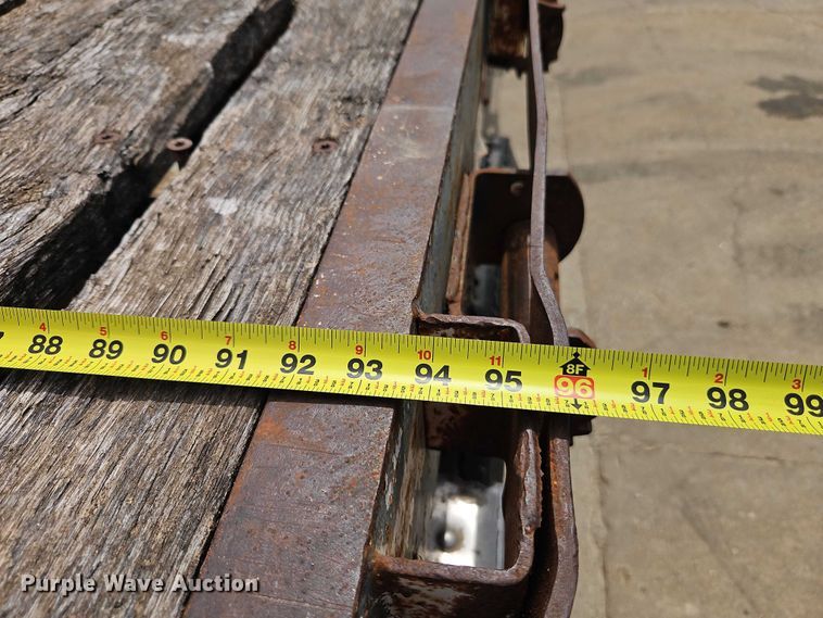 image for item EO7239 1980 Lufkin THT-60 ST flatbed trailer