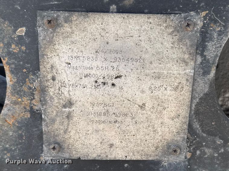 image for item EQ5024 2009 Fountain Magnitude 55H 26 lowboy equipment trailer