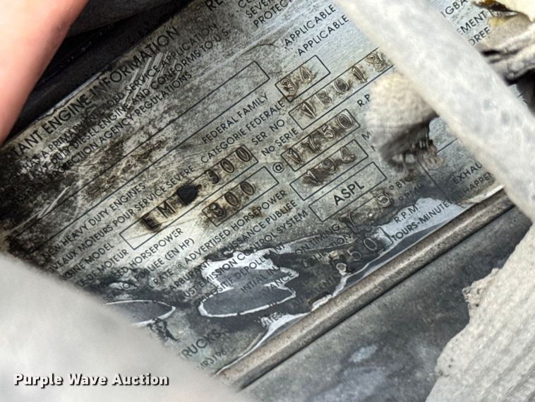 image for item EQ5026 1991 Mack RD dump truck