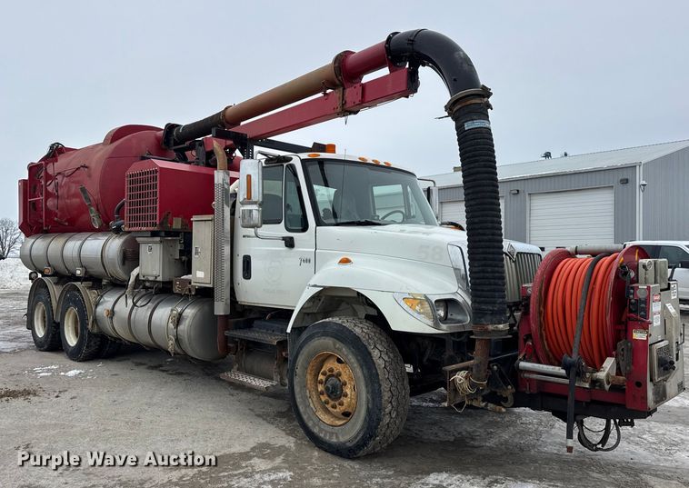 image for item ER0406 2005 International 7400 sewer jetter truck