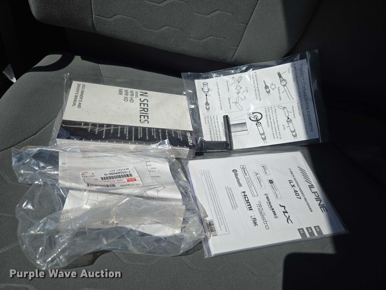 image for item ET5016 2025 Isuzu NRR truck cab and chassis