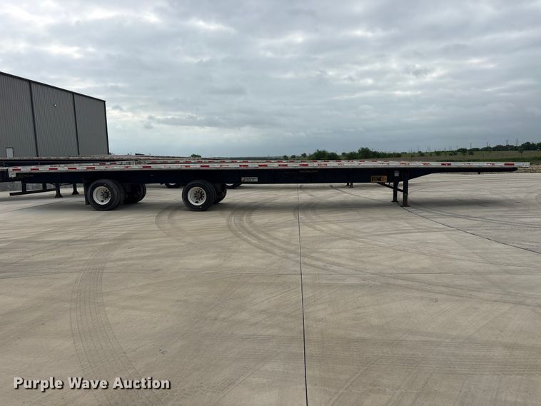 image for item EU0478 2006 Transcraft Eagle IIN W2 flatbed trailer