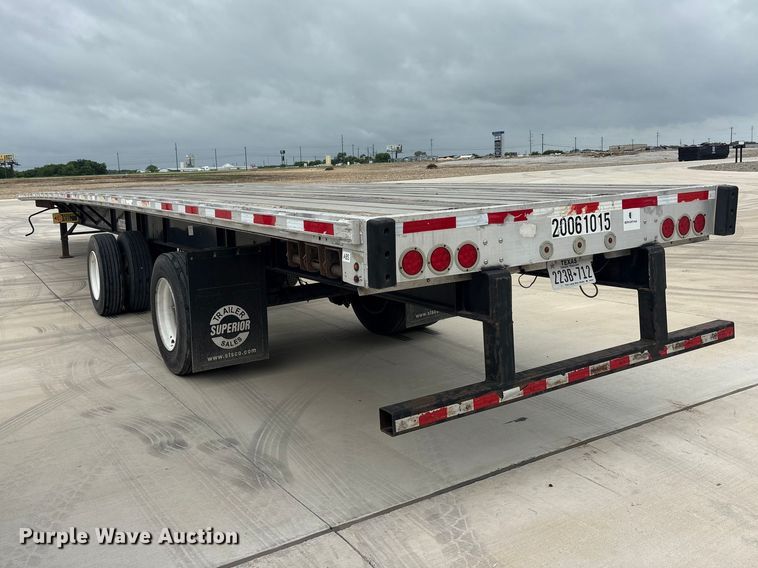 image for item EU0478 2006 Transcraft Eagle IIN W2 flatbed trailer