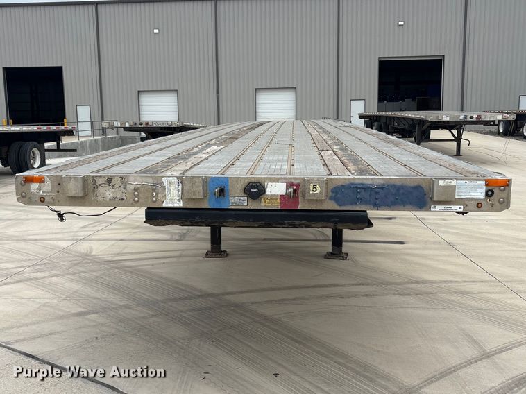 image for item EU0480 2008 Transcraft Eagle II W2 flatbed trailer