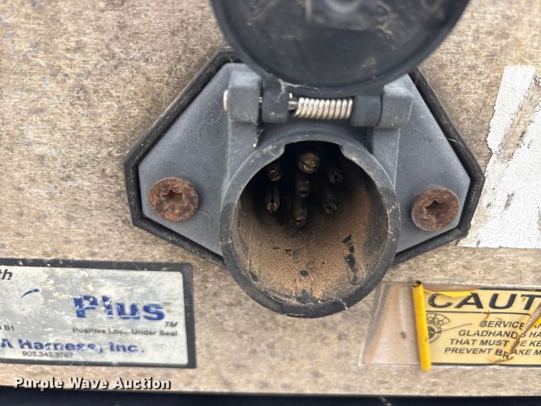 image for item EU0480 2008 Transcraft Eagle II W2 flatbed trailer