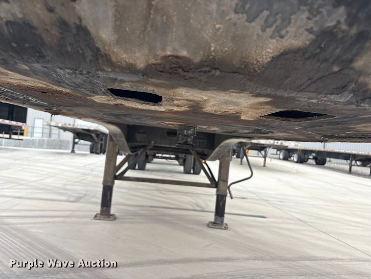 image for item EU0480 2008 Transcraft Eagle II W2 flatbed trailer