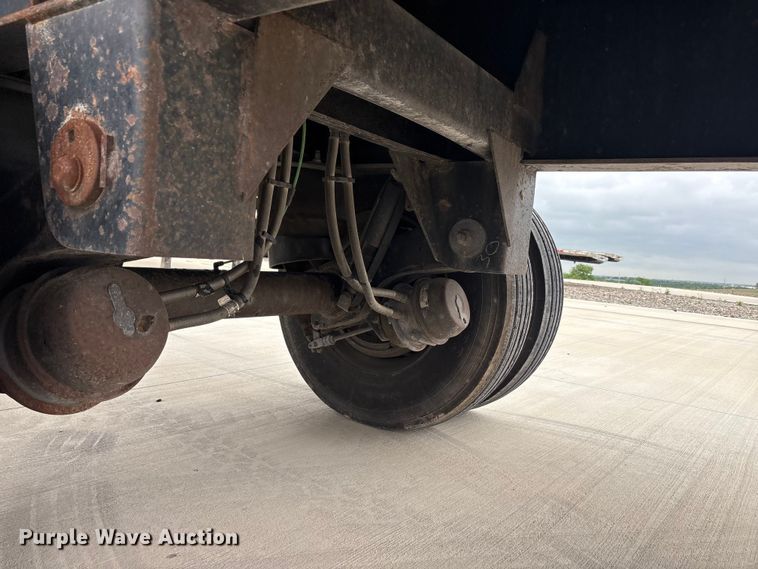 image for item EU0480 2008 Transcraft Eagle II W2 flatbed trailer