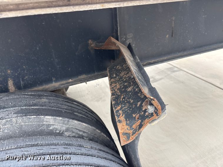 image for item EU0480 2008 Transcraft Eagle II W2 flatbed trailer