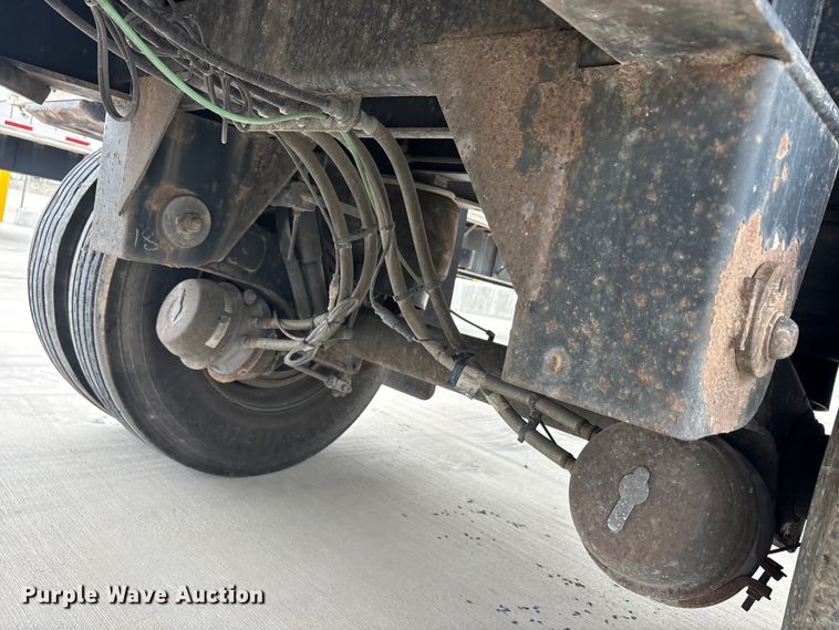 image for item EU0480 2008 Transcraft Eagle II W2 flatbed trailer