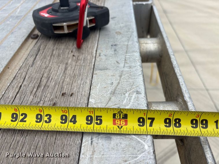 image for item EU0480 2008 Transcraft Eagle II W2 flatbed trailer