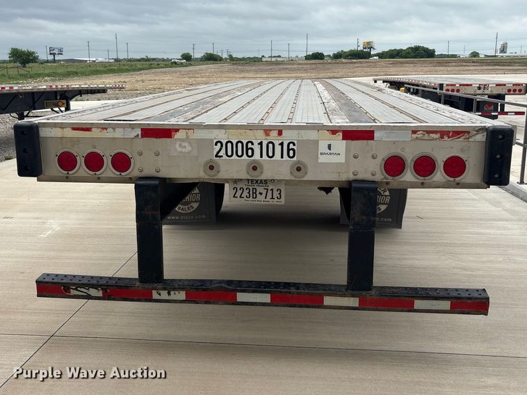 image for item EU0481 2006 Transcraft Eagle IIN W2 flatbed trailer