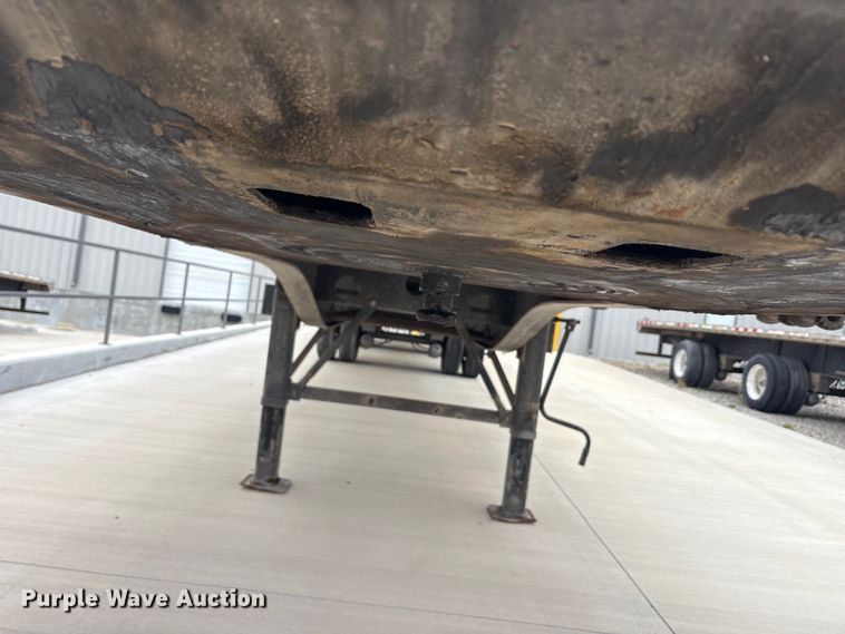 image for item EU0481 2006 Transcraft Eagle IIN W2 flatbed trailer