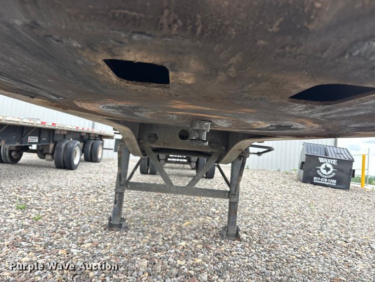 image for item EU0482 2008 Transcraft Eagle II W2 flatbed trailer