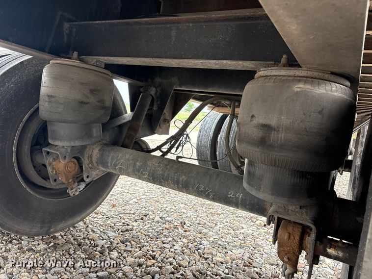 image for item EU0482 2008 Transcraft Eagle II W2 flatbed trailer