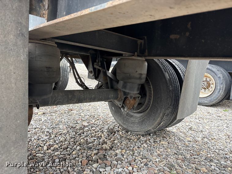 image for item EU0482 2008 Transcraft Eagle II W2 flatbed trailer