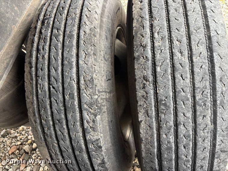 image for item EU0482 2008 Transcraft Eagle II W2 flatbed trailer