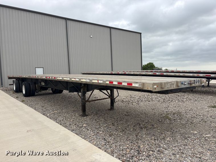 image for item EU0483 2006 Transcraft Eagle IIN W2 flatbed trailer