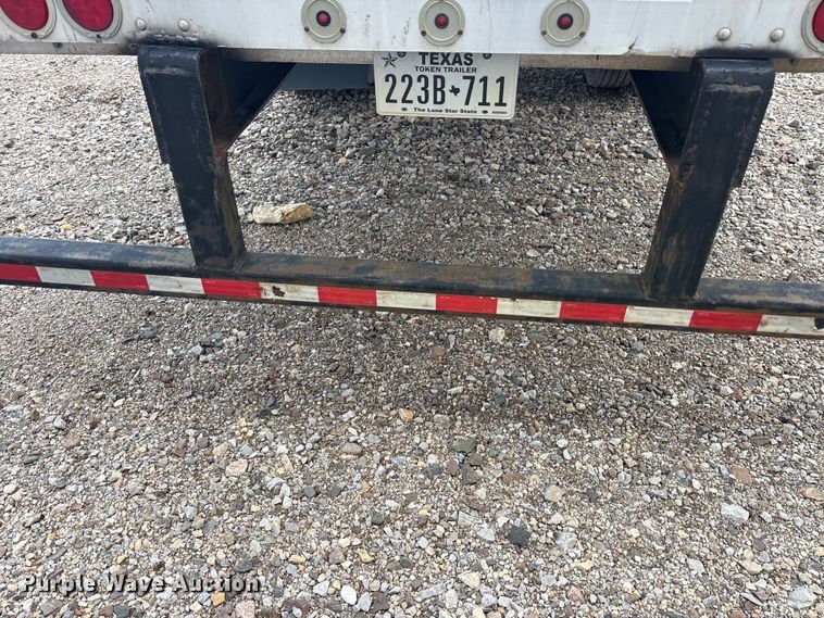 image for item EU0485 2008 Transcraft Eagle II W2 flatbed trailer