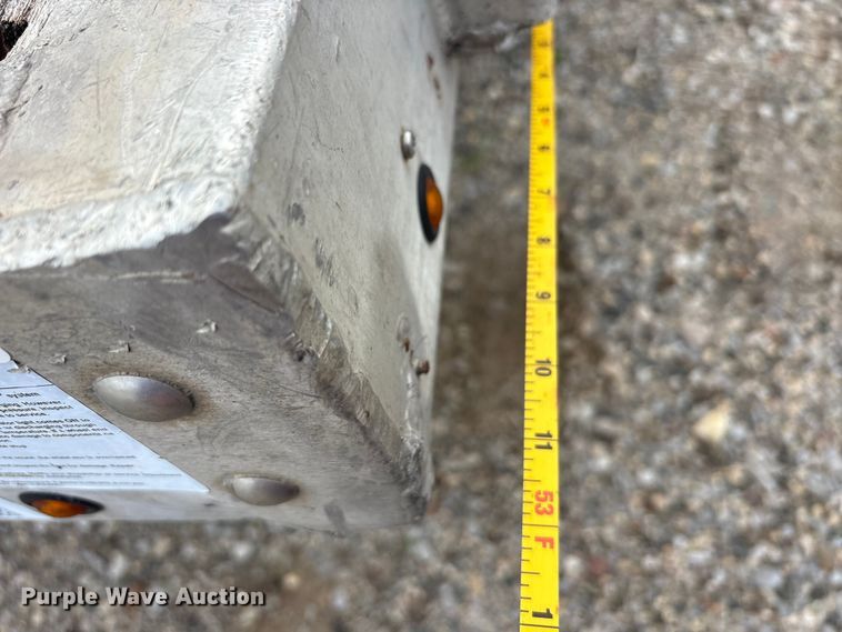 image for item EU0485 2008 Transcraft Eagle II W2 flatbed trailer