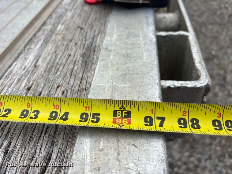 image for item EU0485 2008 Transcraft Eagle II W2 flatbed trailer