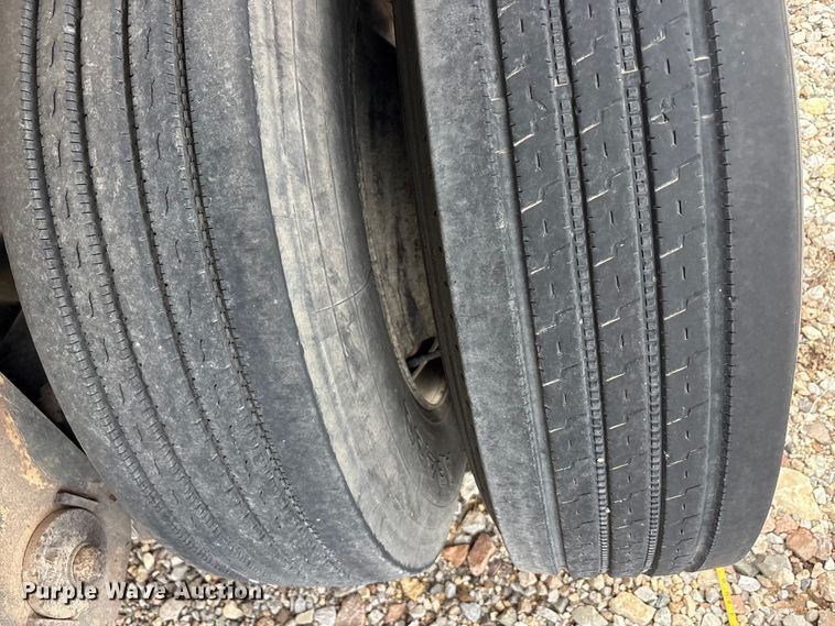 image for item EU0485 2008 Transcraft Eagle II W2 flatbed trailer