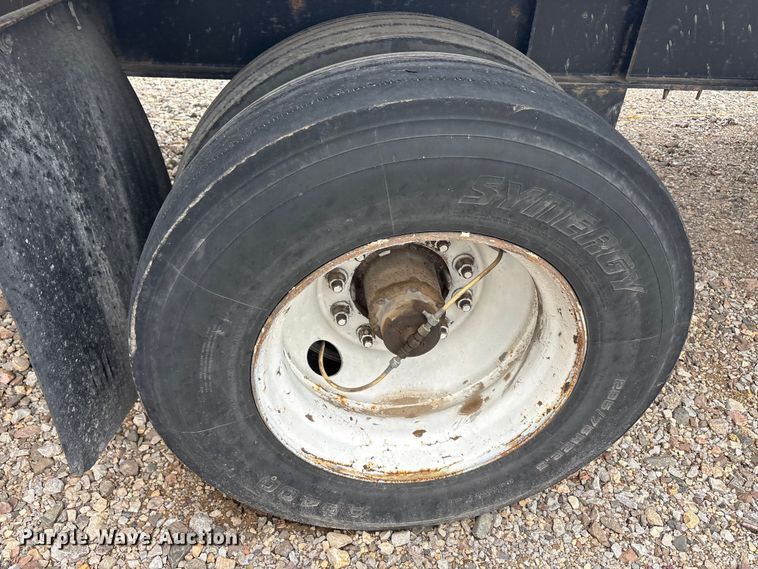 image for item EU0485 2008 Transcraft Eagle II W2 flatbed trailer