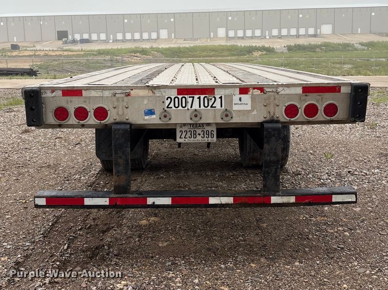 image for item EU0486 2007 Transcraft Eagle IIN W2 flatbed trailer