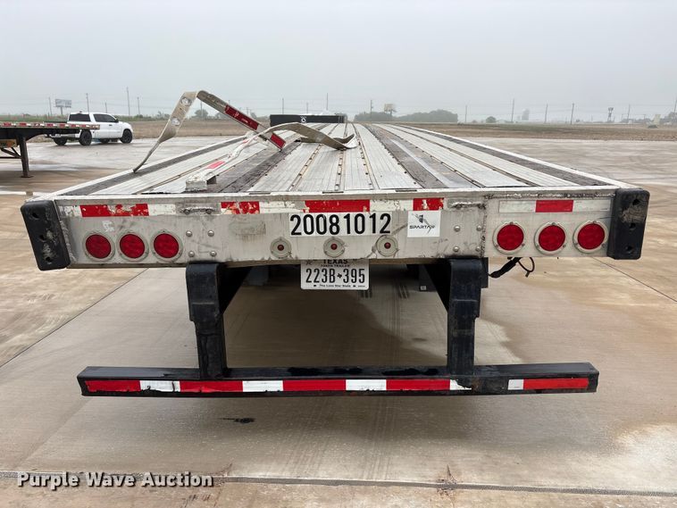 image for item EU0487 2008 Transcraft flatbed trailer