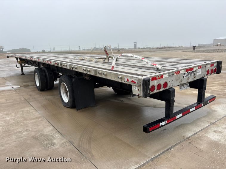 image for item EU0487 2008 Transcraft flatbed trailer