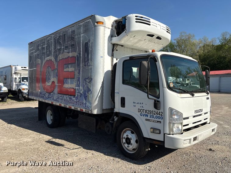 image for item EU0547 2012 Isuzu NRR refrigerated truck