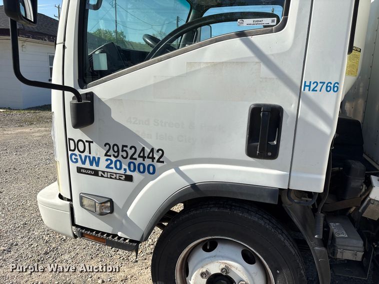 image for item EU0547 2012 Isuzu NRR refrigerated truck