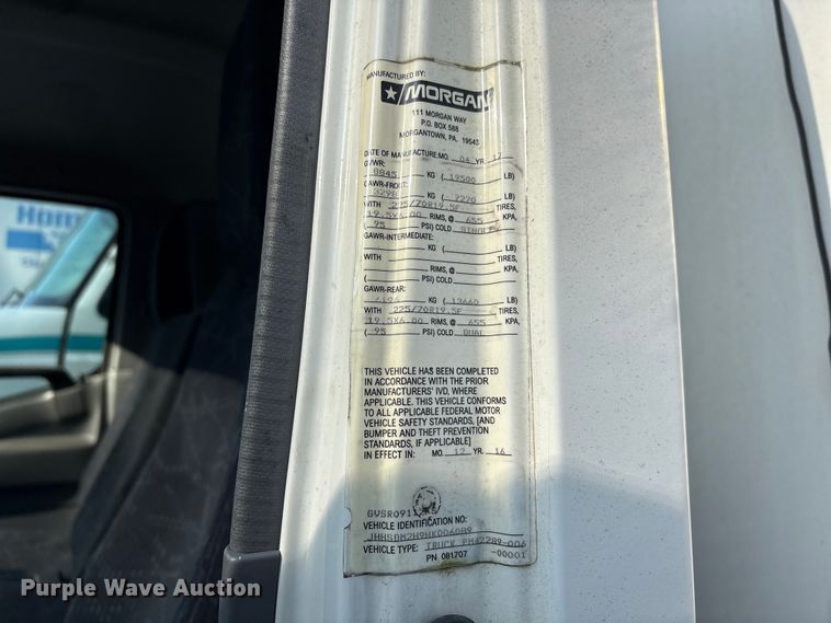 image for item EU0548 2017 Hino 195 refrigerated truck