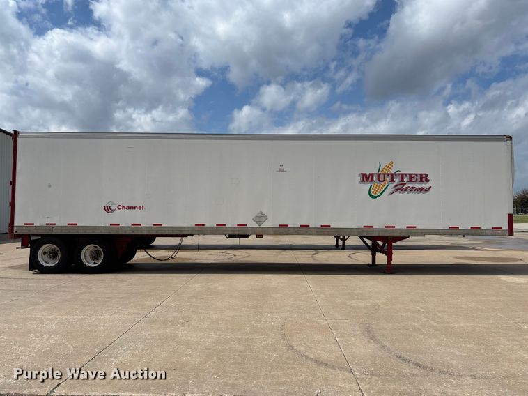 image for item FB3351 1989 Fruehauf FB91.5-F2-48LP dry van trailer