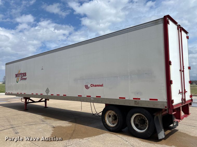 image for item FB3351 1989 Fruehauf FB91.5-F2-48LP dry van trailer