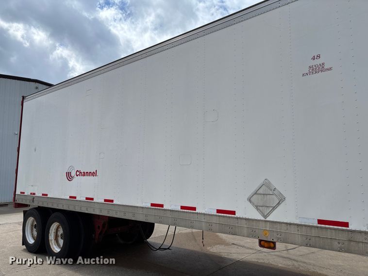 image for item FB3351 1989 Fruehauf FB91.5-F2-48LP dry van trailer