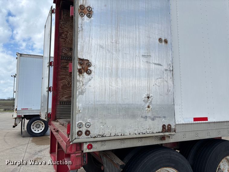 image for item FB3351 1989 Fruehauf FB91.5-F2-48LP dry van trailer