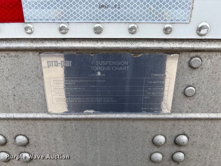 image for item FB3351 1989 Fruehauf FB91.5-F2-48LP dry van trailer