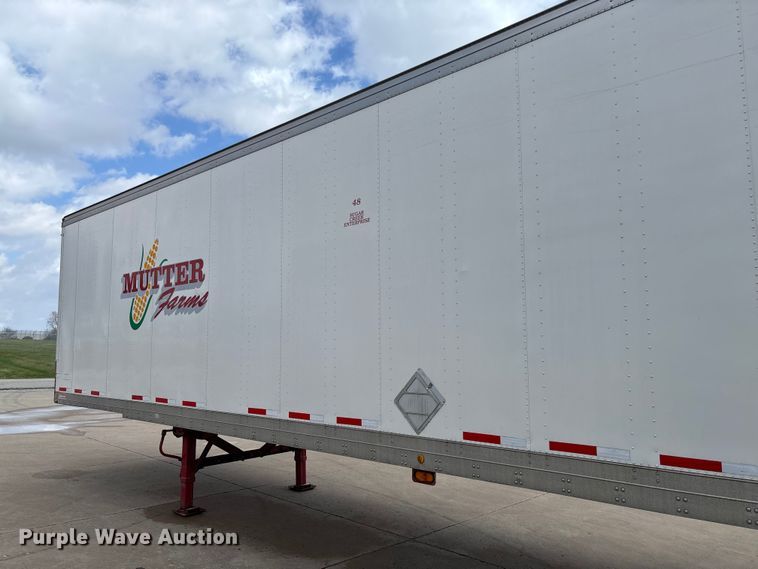 image for item FB3351 1989 Fruehauf FB91.5-F2-48LP dry van trailer