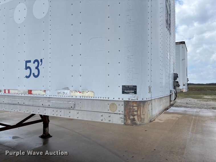image for item FB3352 1999 Lufkin TFV-IPST dry van trailer