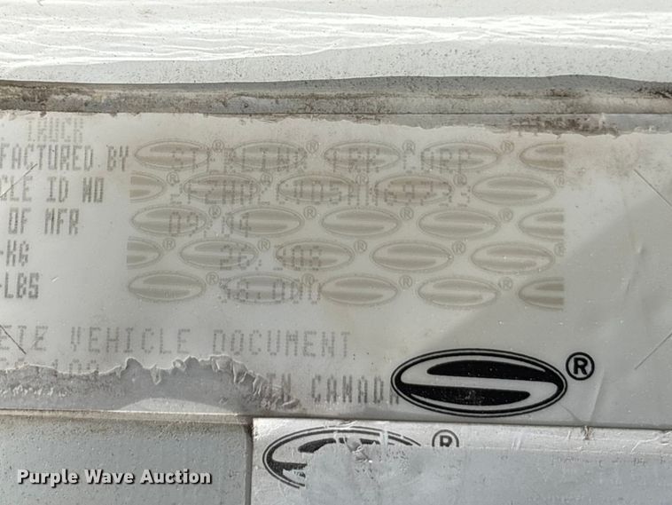 image for item FB3387 2005 Sterling L9500 flatbed truck