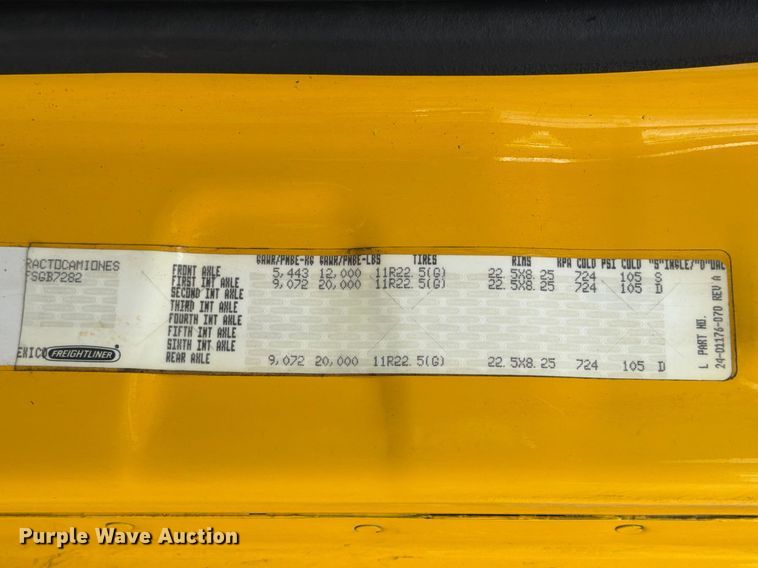 image for item FB8056 2015 Freightliner Cascadia semi truck