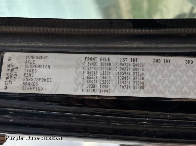 image for item FC2069 2007 Western Star 4900 semi truck