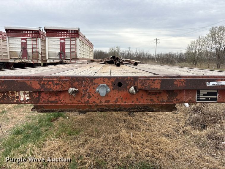 image for item FC2088 1982 Aztec flatbed trailer