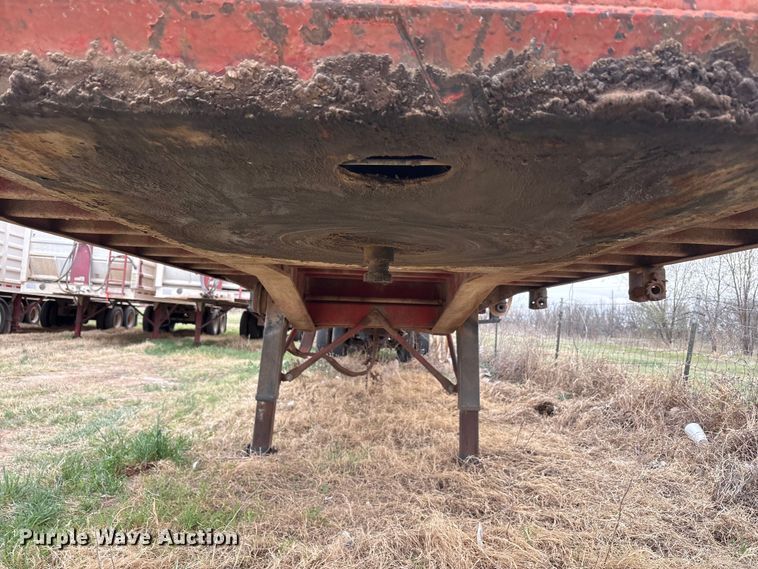 image for item FC2088 1982 Aztec flatbed trailer
