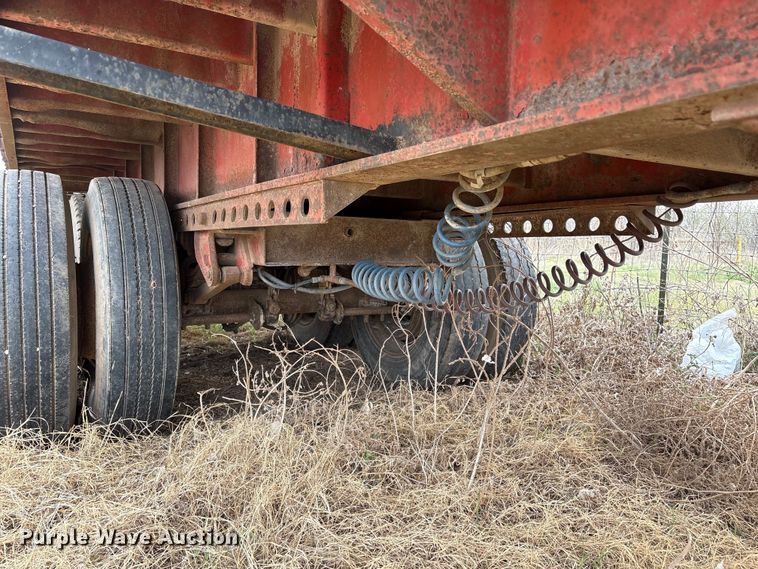 image for item FC2088 1982 Aztec flatbed trailer
