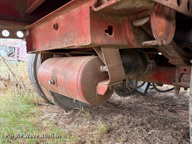 image for item FC2088 1982 Aztec flatbed trailer