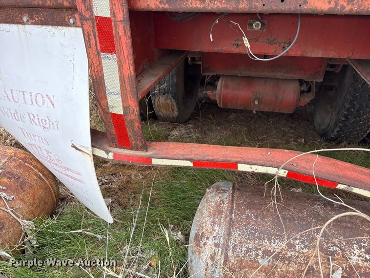 image for item FC2088 1982 Aztec flatbed trailer