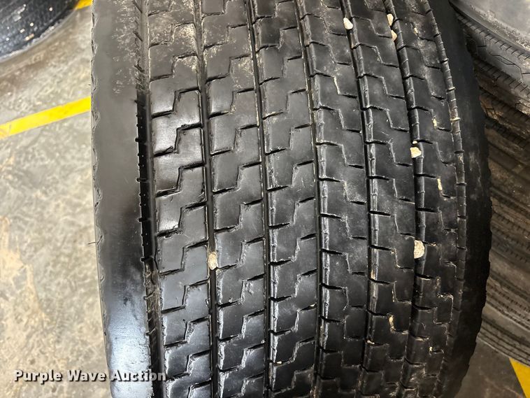 image for item FC2127 (4) 445/50R22.5 tires and wheels