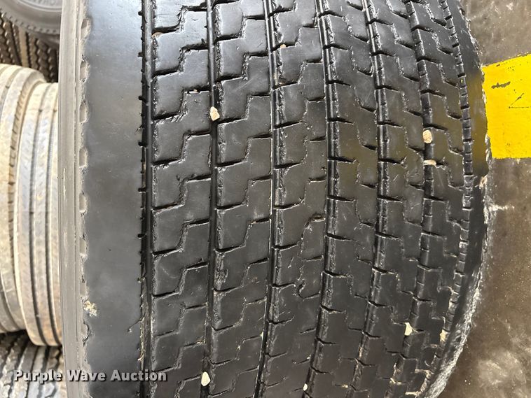 image for item FC2127 (4) 445/50R22.5 tires and wheels