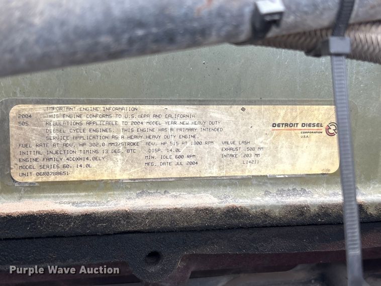 image for item FC2197 2005 Freightliner CST120 semi truck